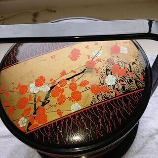 手提げ お重 三段の画像