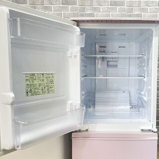 シャープ美品2点セット　冷蔵庫洗濯機 配送可□家電2点セット 2018年製 SHARP 冷蔵庫 洗濯機 シャープ ホワイト