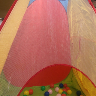 ボールプール ボール196個セット テント風 訳あり 大量の画像