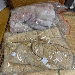 毛布＋敷布団カバー（毛布生地）