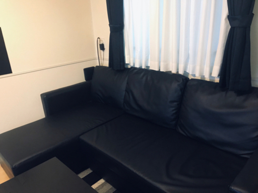 【希望者居なければ9月中旬に処分予定】引取日は10月9日迄ok‼︎ご相談ください‼ 美品！L字型ソファーベッド