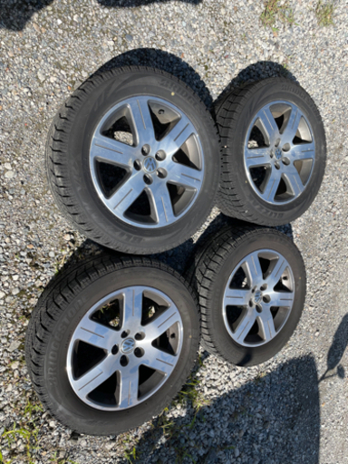 中古スタッドレス　タイヤホイールセット　ニュービートル