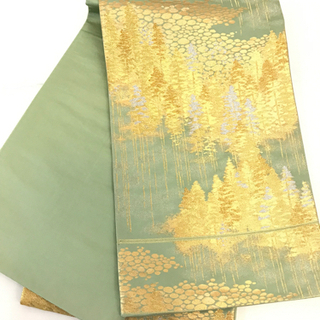 着物　帯　4点セット　生地の画像