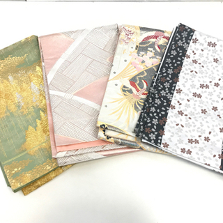 着物　帯　4点セット　生地