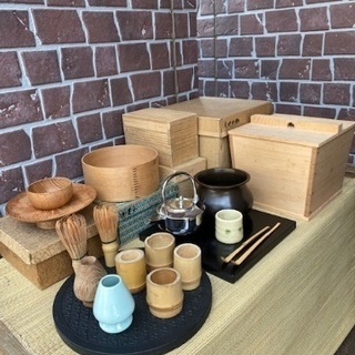 ◎お値下げしました‼️茶道具色々一色まとめて♪ 唐銅建水銚子天目...
