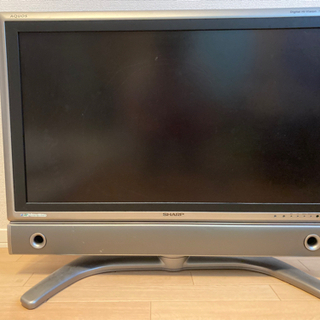 無料　ジャンク品　32型テレビ　シャープ製　外スピーカー