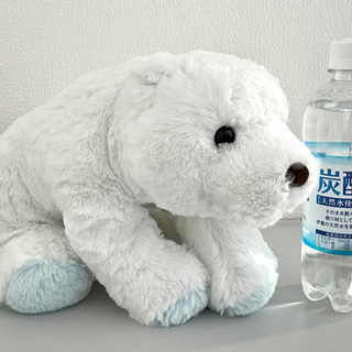 値下げ！新品！くったりシロくま　ぬいぐるみ