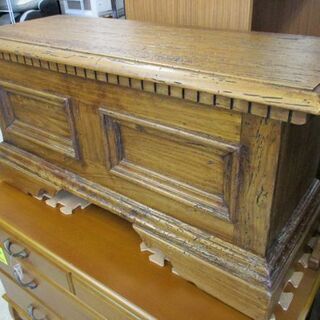 旧家 蔵出し 木製 収納付ベンチ レトロ ヴィンテージ 札幌市 中央区   の画像