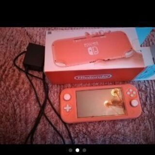 Switch Lite コーラル の画像