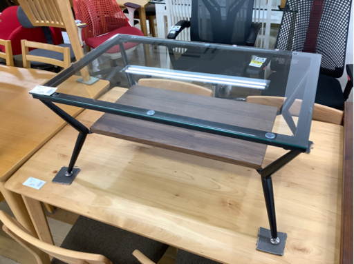 Francfranc ガラステーブル【トレファク岸和田店】