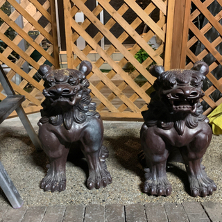シーサー　一対　左右セット　特大