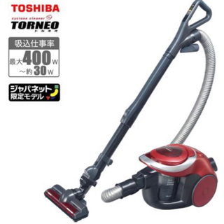東芝　サイクロン式クリーナー 『トルネオ』 シャイニーレッド　V...