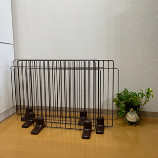 ペットフェンス　3枚セットの画像