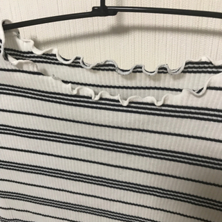 ボーダーカットソー の画像