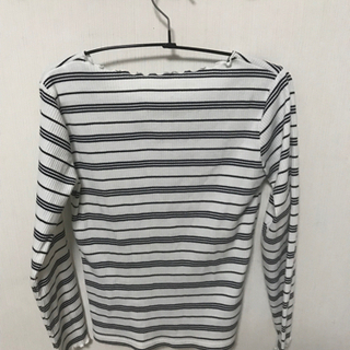 ボーダーカットソー の画像