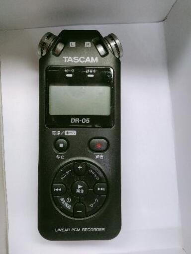 TASCAM dr-05 ボイスレコーダー