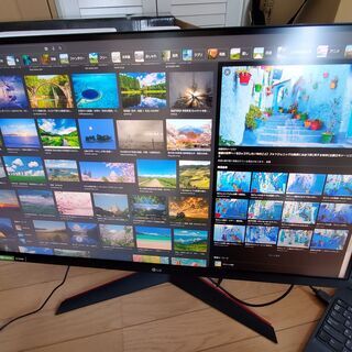 ディスプレイ LG 27gl850 ゲーミングモニター