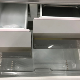 【愛品館江戸川店】「保証有り」きっちり除菌済み♪　TOSHIBA東芝　410L　5ドア冷凍冷蔵庫　GR-417G(S)（2017年製）ID:143-013459-105　配送近隣1,100円～の画像