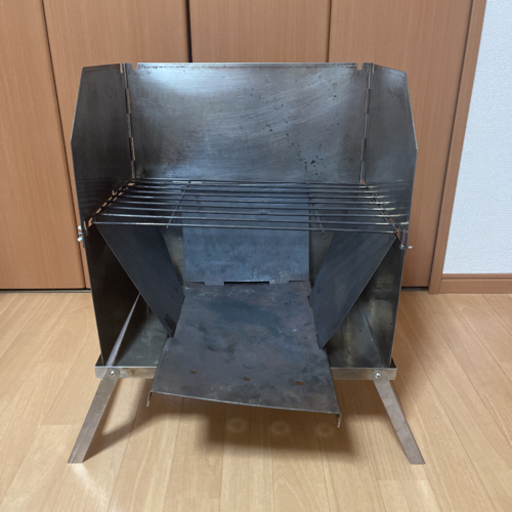 テントマークデザイン　焚火グリル　とん火　専用ケース付き