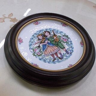 ロイヤルドルトン 絵皿 幅21cm MY VALENTINE 1981年 マイバレンタイン 洋食器 プレート ROYAL DOULTON 札幌市東区 新道東店の画像