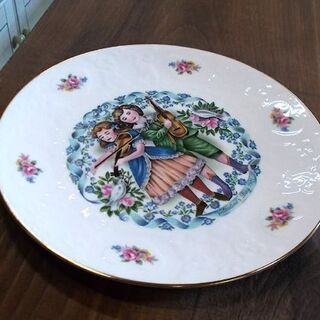 ロイヤルドルトン 絵皿 幅21cm MY VALENTINE 1981年 マイバレンタイン 洋食器 プレート ROYAL DOULTON 札幌市東区 新道東店の画像