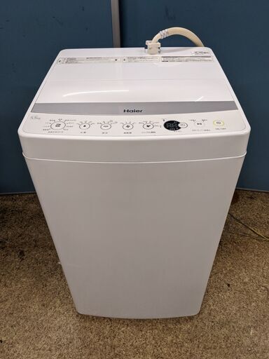 Haier 2016年製 洗濯機 5.5kg JW-C55BE 全自動洗濯機 風乾燥 ハイアール 単身