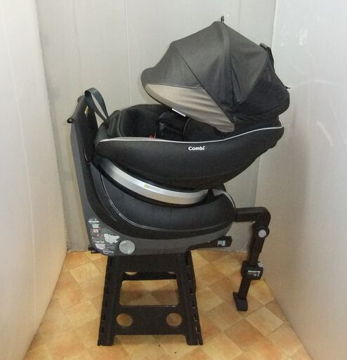 綺麗/クルムーヴスマートEG　JG-550/新生児～４歳頃/日除け/回転/コンパクト/洗濯済み②