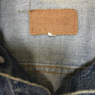 リーバイス ジージャンの画像