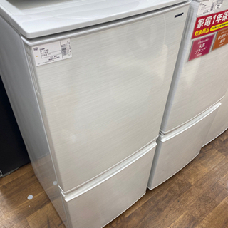 SHARP 2ドア冷蔵庫2018年製137L