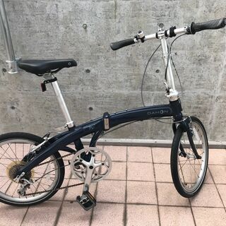 折り畳み自転車：DAHON Mu P8 ミッドナイトブルー 中古