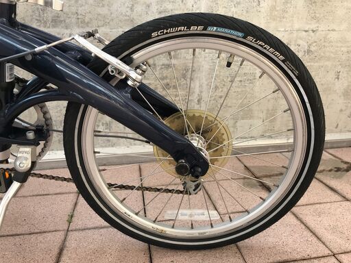 折り畳み自転車：DAHON Mu P8 ミッドナイトブルー 中古