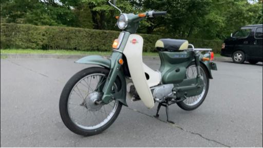 スーパーカブ50 かもめ　行灯　縦キャブ　1976