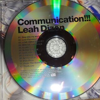  Communication!!!   Leah Dizon    Communication!!!(初回限定盤)(DVD付)   リア・ディゾンの画像