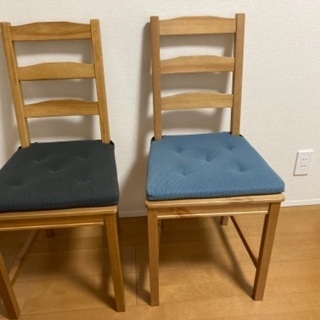 IKEAダイニングチェアー×2