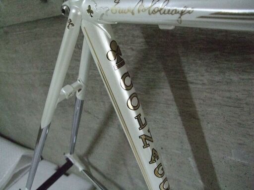 COLNAGO ARABESQUE 　コルナゴ　アラベスク　フレーム51サイズ　ホワイトゴールド　新品