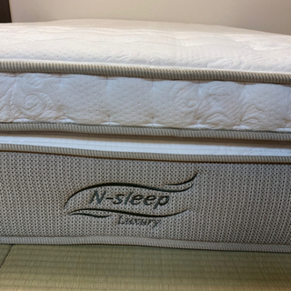 ニトリ　最高級モデル　ダブルベッド　Nスリープ ラグジュアリーL3TR)の画像