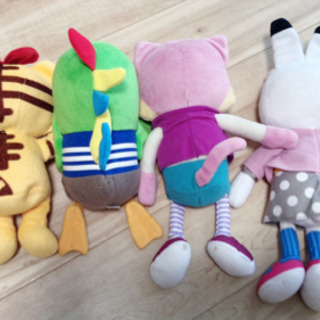 しまじろうのお友達 ぬいぐるみセットの画像