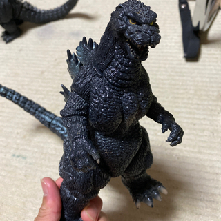 ゴジラソフビ人形