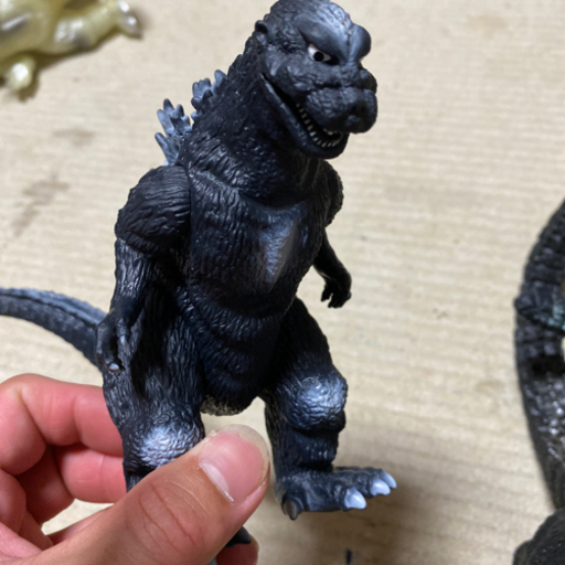 ゴジラソフビ人形