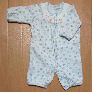 【LittleSUNNY】おしり熊ロンパース(70サイズ)【美品】の画像