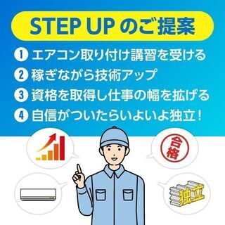 【毎日開催】初心者向け・エアコン取付講習会 受講者募集中！エアコン取り付けを覚えれば年収1000万も夢じゃない！の画像
