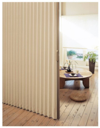 タチカワ　新品未使用　アコーディオンカーテン2枚