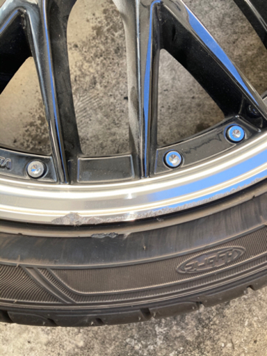 「購入者決定済」　BADXロクサーニマルチフォルケッタ245/40/R20