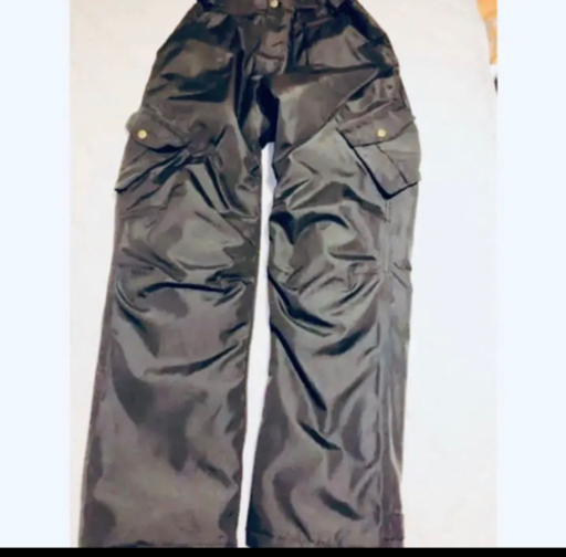 バイク　防風、防水　パッド入りパンツ