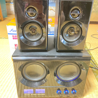 2.2スピーカーシステム AVS250VU アンプ内蔵の画像