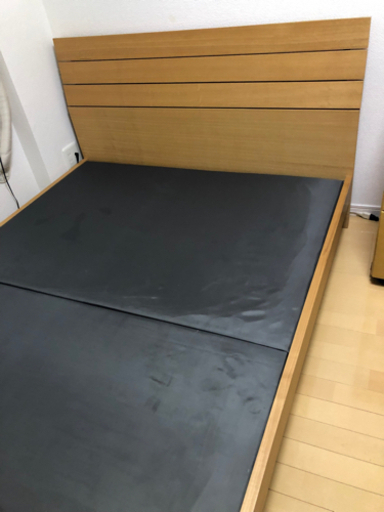 ◆ニトリ◇ダブルベッドフレーム◆取りに来てくださる方お願いします◇人気のデザインです！