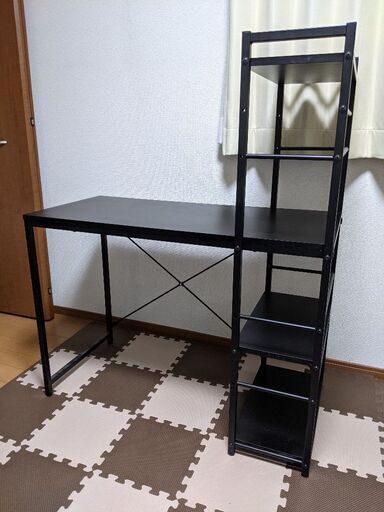 パソコンデスク ラック一体 幅100cm