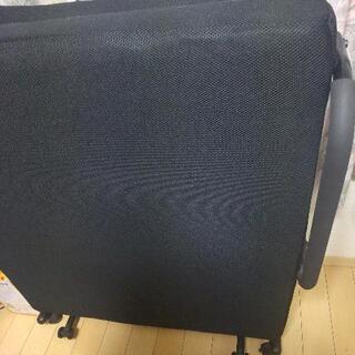折りたたみベッド　シングル　黒