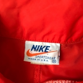 NIKE オレンジスウォッシュ　ビンテージ　USA製の画像
