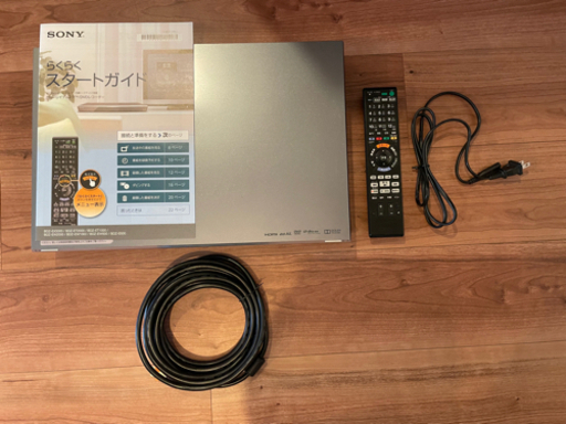 商談中【ジャンク品】SONY ブルーレイレコーダー　BDZ-ET1000、新品HDMIケーブル付き
